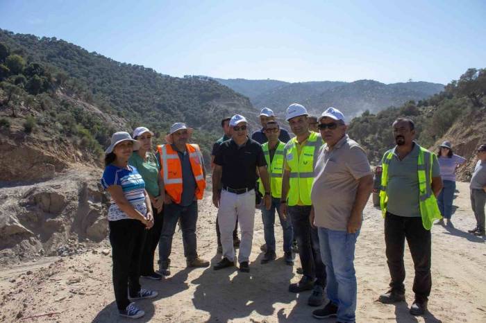 Sarıçay Barajı’na Genel Müdürlük İncelemesi