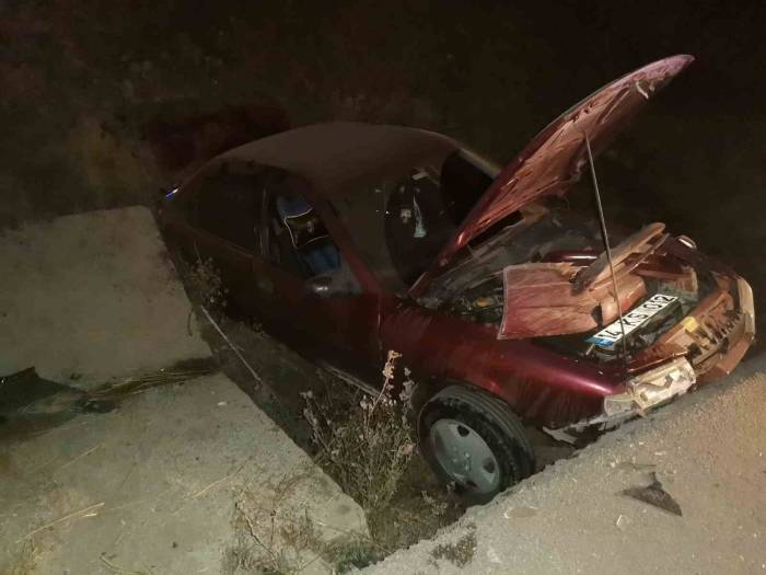 Boş Araziye Uçtu: 1 Yaralı