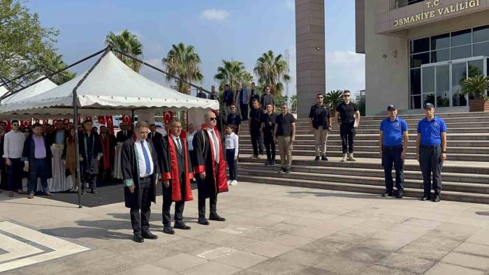 Deprem Bölgesi Osmaniye’de Yeni Adli Yıl Buruk Başladı