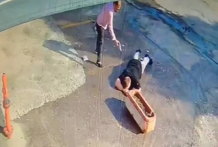 Samsun’da 2 Kişinin Öldüğü Dehşet Anları Kamerada