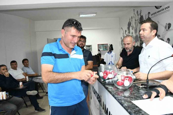 Kayseri Süper Amatör Küme Fikstürü Çekildi