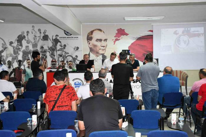 Kayseri Süper Amatör Küme Fikstürü Çekildi