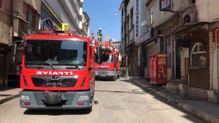 Elazığ’da Otel Yangını