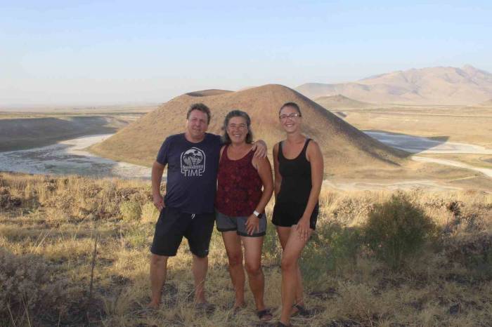 Alman Turist Aile, Meke Gölü’nde