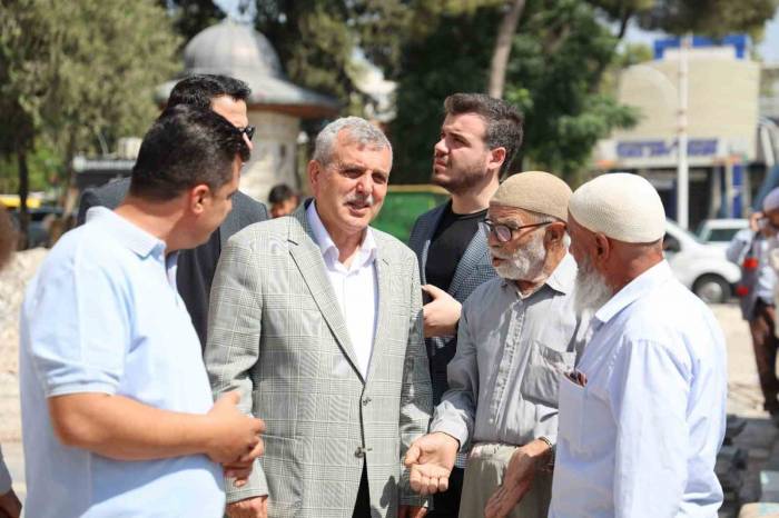 Büyükşehirden Bahçelievler Mahallesinde Çevre Düzenlemesi