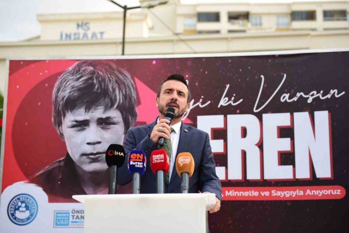 Kestel’de Tamamlanan Şehit Eren Bülbül Parkı Hizmete Açıldı