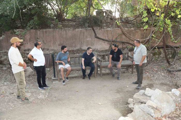 Rektör Türkdoğan, Syedra Antik Kenti’ni İnceledi