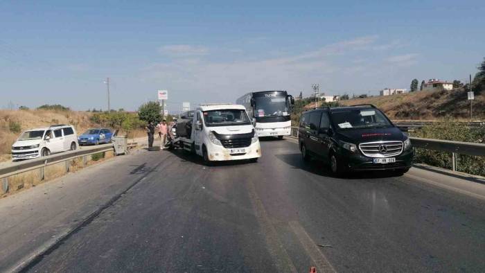 Yaralamalı Kazaya Giden Polisin Maddi Hasarlı Kazada ‘Haklılık’ Mesaisi