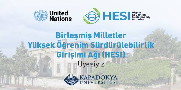 Kün, Birleşmiş Milletler Yükseköğrenim Sürdürülebilirlik Girişimi Ağına Katıldı