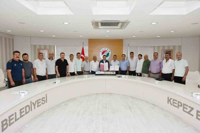 Kepez’de 9 Mahalleye 9 Kapalı Pazar Protokolü