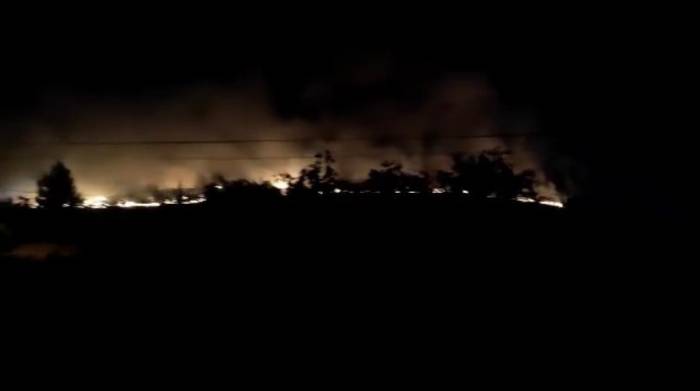 Elazığ’da Korkutan Yangın