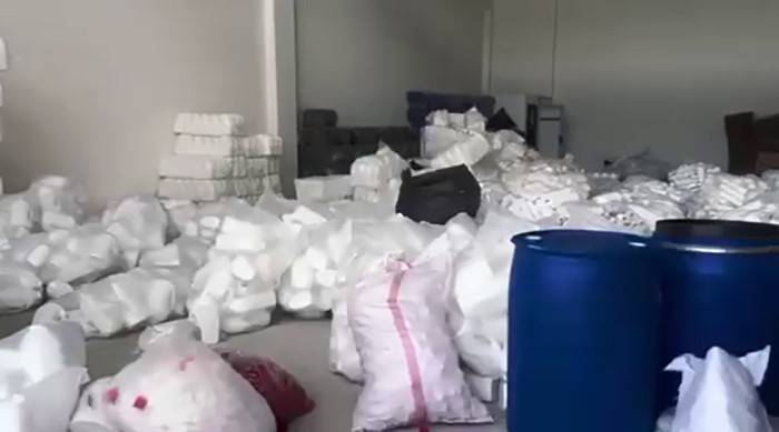 Tekirdağ’da 64 Ton Sahte Deterjan Ele Geçirildi