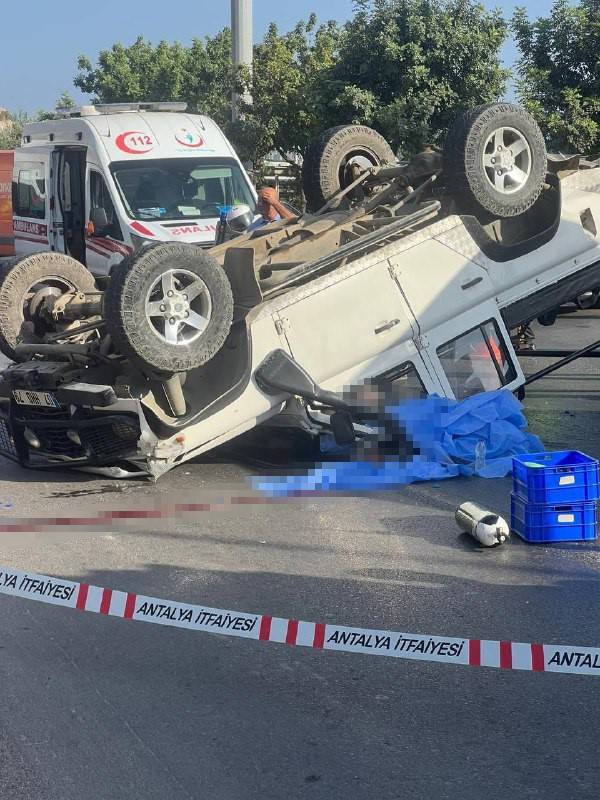 Alanya’da Safari Kazası