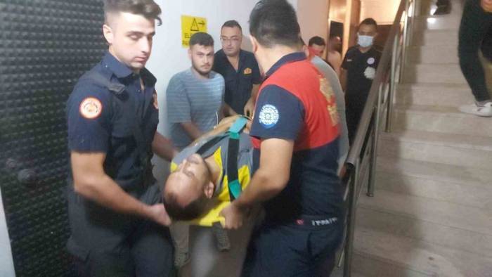 Milas’ta Asansörün Halatı Koptu: 2 Yaralı