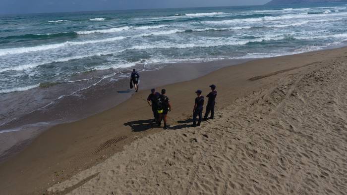 Sinop’ta Denizde Kaybolan 16 Yaşındaki Genci Arama Çalışmaları Devam Ediyor