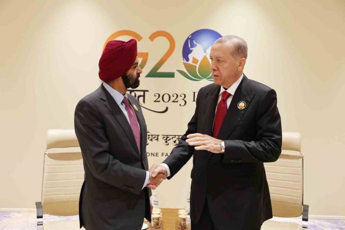 Cumhurbaşkanı Erdoğan, Dünya Bankası Başkanı Banga İle Görüştü