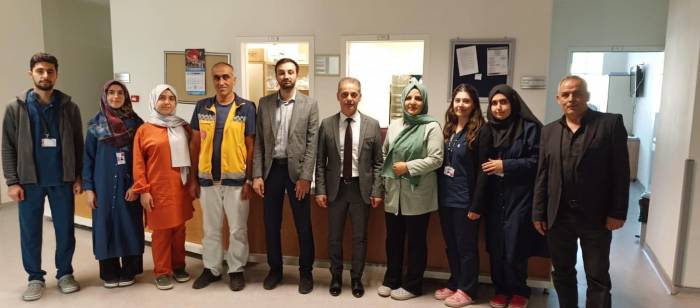 Tekin, Refahiye Devlet Hastanesinde İncelemelerde Bulundu