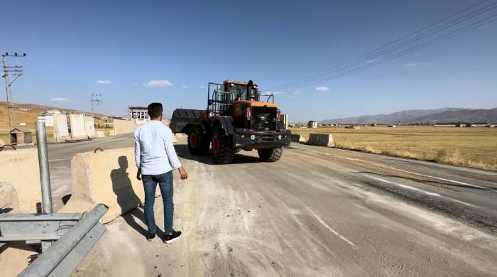 Yüksekova Girişindeki Polis Kontrol Noktası Taşındı