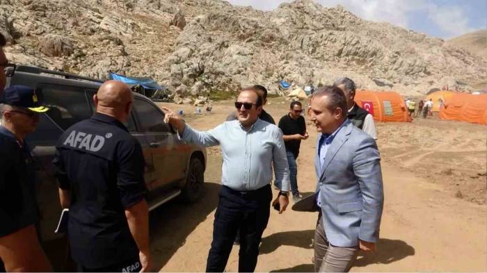 Vali Pehlivan: “Abd’li Bilim Adamının Tahliyesine Yakında Aşamalı Olarak Başlayacağız”