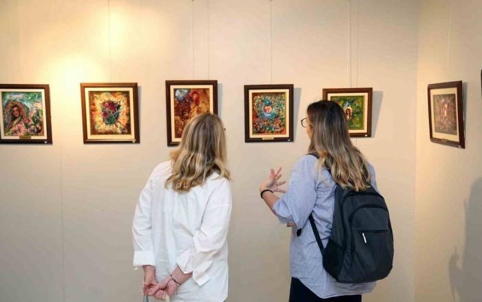 Ressam İbrahim Aşık, ‘Gün Dökümleri’ni Sanatseverlerle Buluşturdu