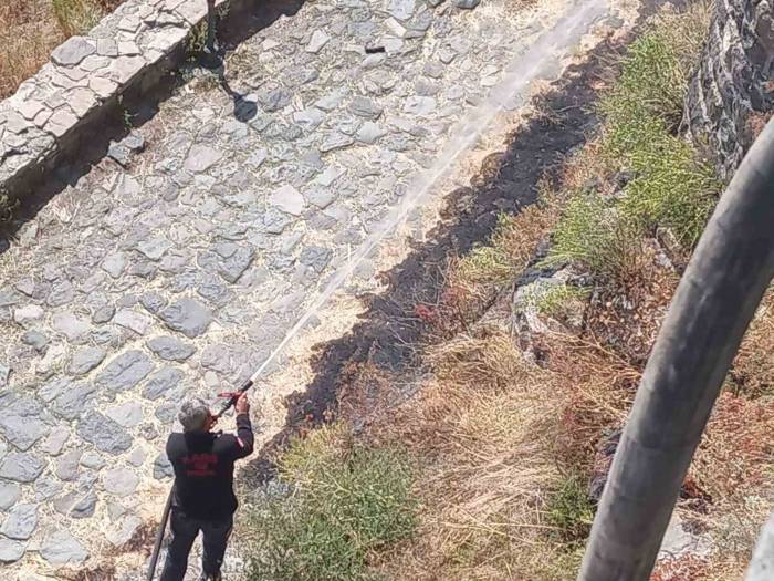 Kars’ta Çıkan 2 Ayrı Anız Yangını Söndürüldü