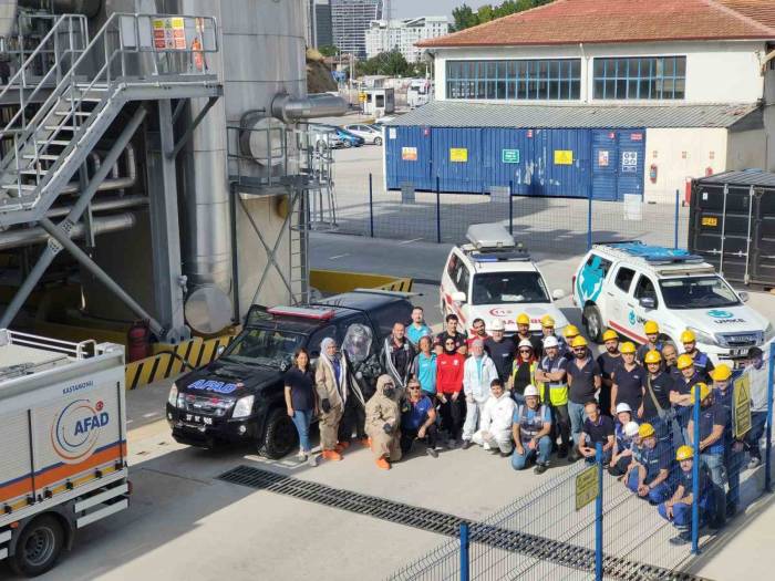 Sunta Fabrikasında Afad Ve Umke Destekli Krbn Eğitim Ve Tatbikatı Yapıldı