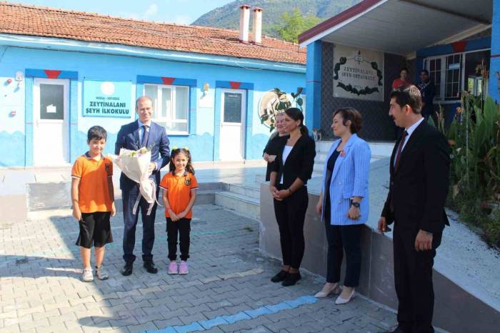 Köyceğiz Kaymakamı Maslak, Öğrencilerin Heyecanına Ortak Oldu