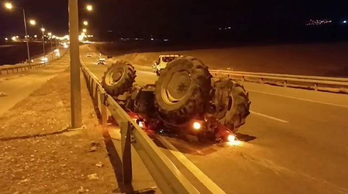 Siirt’te Traktör Takla Attı: 1 Yaralı
