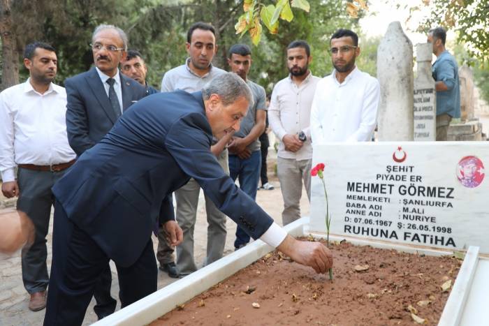 Vali Şıldak Şehit Ve Gazileri Unutmadı