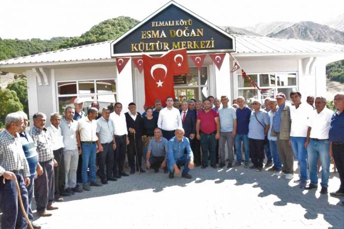 Köyde Kültür Merkezi Açıldı