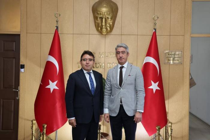 Başkan Oktay, Kaymakam Kaya İle Görüştü