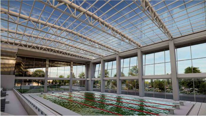 Akçaabat’ta Yarı Olimpik Yüzme Havuzunun Temeli Atılıyor