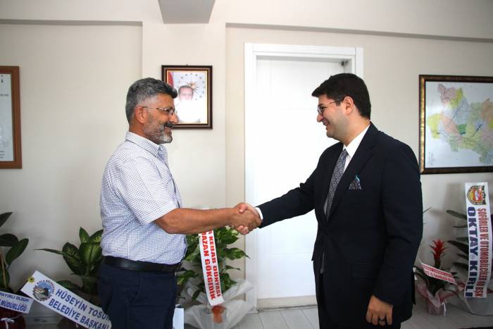 Cemar’dan Kaymakam Özdemir’e ’hayırlı Olsun’ Ziyareti