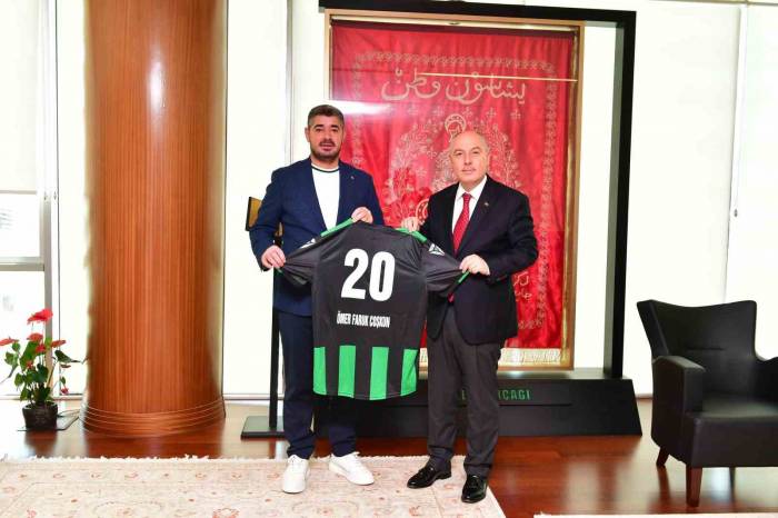 Denizlispor Yönetimi Vali Coşkun’la Buluştu