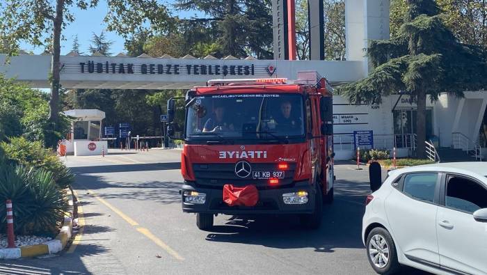 Tübitak’ta Solvent Tankında Parlama Sonrası Yangın
