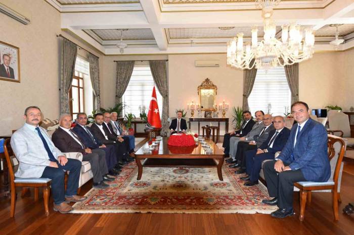 Vali Ünlü’ye ’hayırlı Olsun’ Ziyaretleri Sürüyor