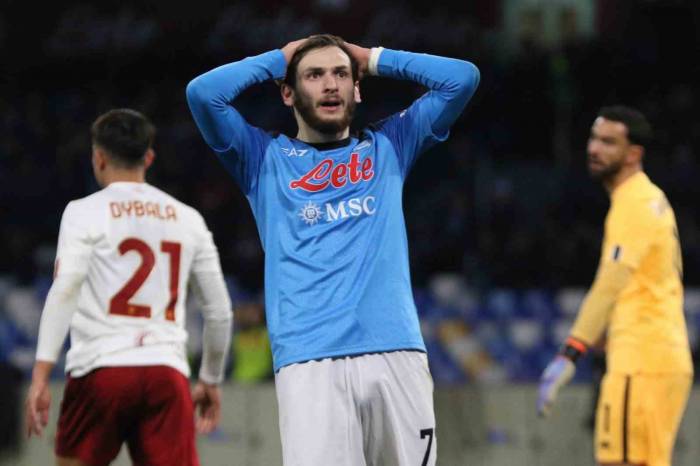 Khvicha Kvaratskhelia, 21 Maçtır Gol Atamıyor