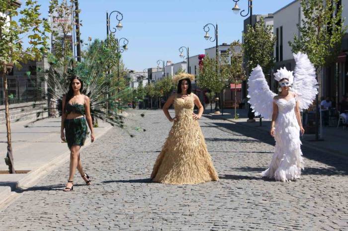 Diyarbakır’ın Tarihi Sokaklarında Bitkili Defile