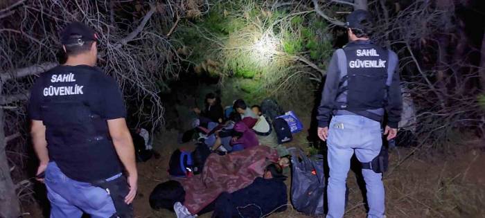 Çanakkale’de 61 Kaçak Göçmen Yakalandı