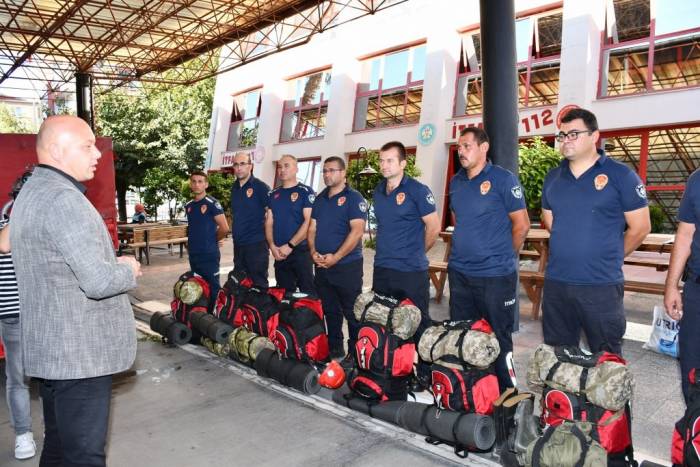 Manisa Büyükşehir İtfaiyesi Libya’nın Yardımına Koştu