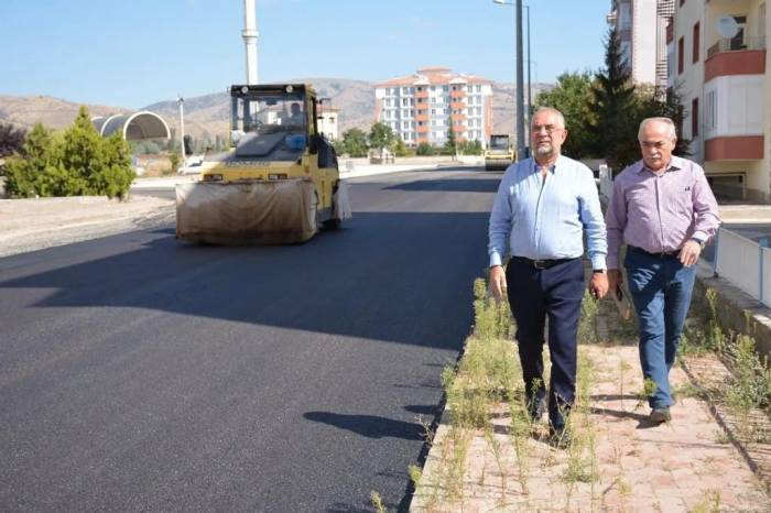 Zile’de Asfalt Çalışmaları Başladı