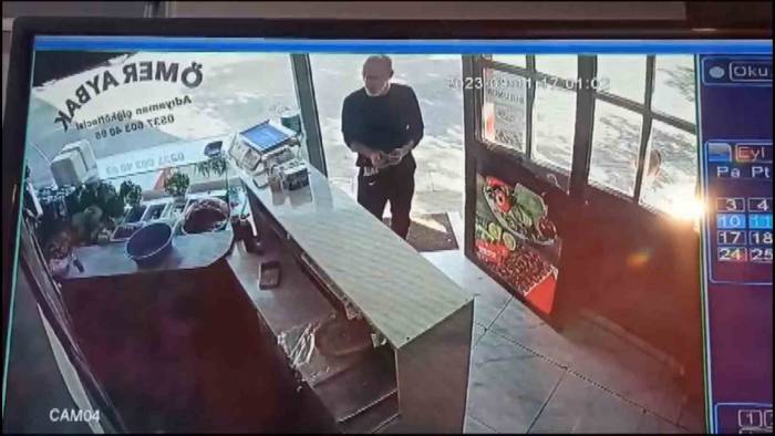 Bursa’da Dükkana Giren Hırsız Cüzdanı Çalıp Kayıplara Çalıştı