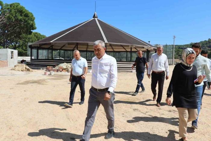 Koçarlı’da İki Mahallede Daha Sosyal Tesis İnşaatında Sona Geliniyor