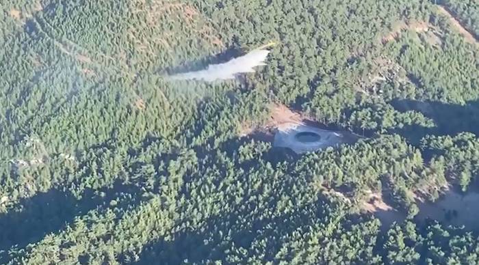 Köyceğiz’de Orman Yangını Büyümeden Söndürüldü