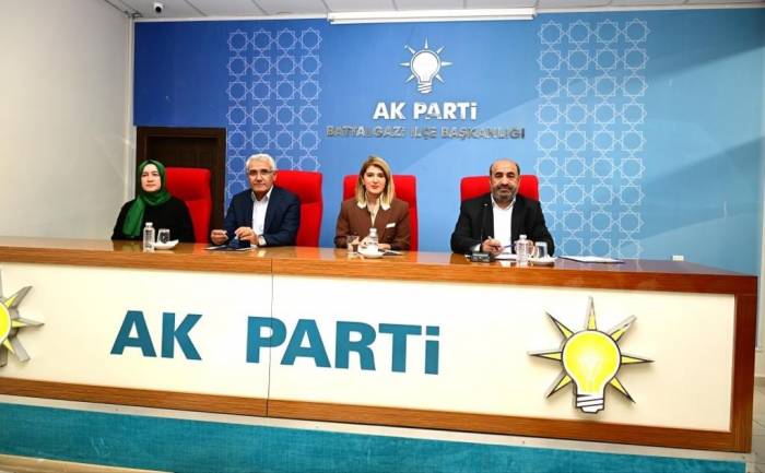 Battalgazi Ak Parti Mahalle Başkanları İle Toplantı Yapıldı