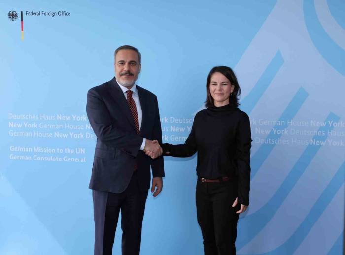 Dışişleri Bakanı Fidan, Alman Mevkidaşı Baerbock İle Görüştü