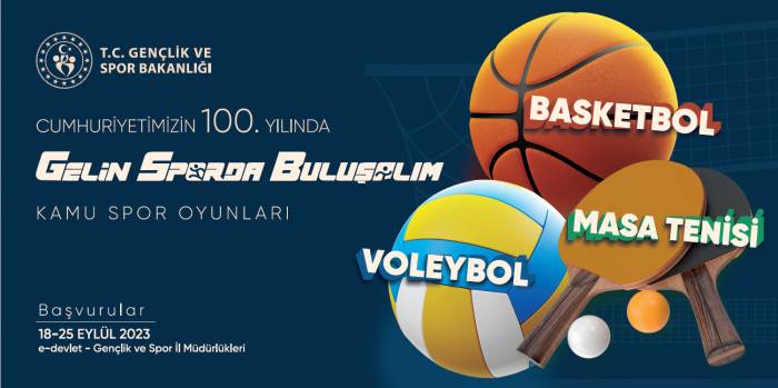 Kamu Personelleri Spor Oyunlarında Buluşacak