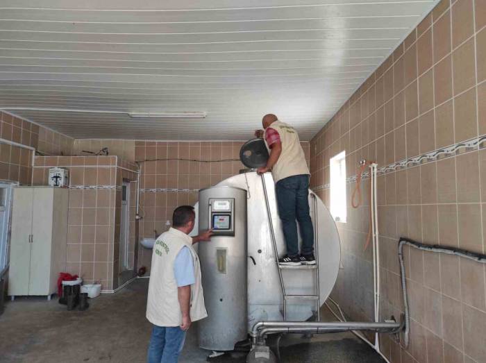 Beyşehir’de Süt Toplama Merkezleri Ve İş Yerleri Denetlendi