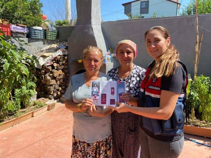 Aydın’da Jandarma Ekipleri Vatandaşlara Kades’i Tanıttı