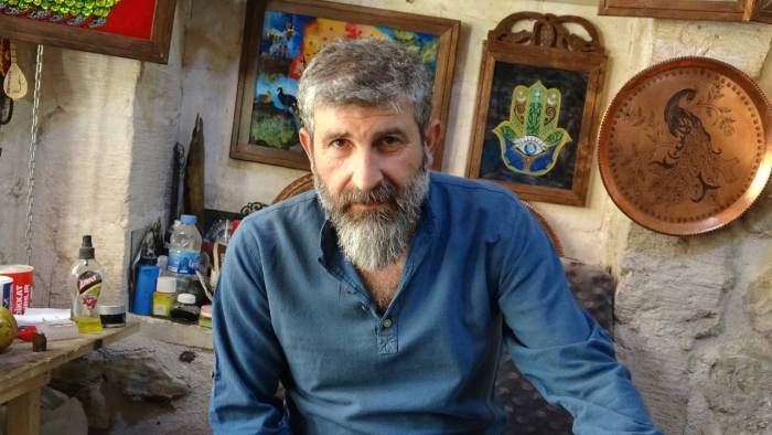 Mardinli Bakır Ustası 5 Yaşından Beri Elleriyle Sanat İşliyor